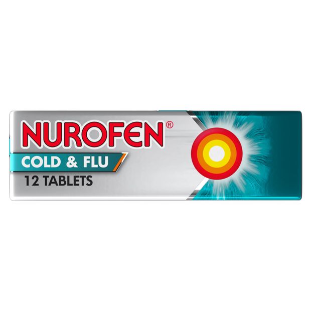 12 Pack Nurofen Cold and Flu Tablets 200mg