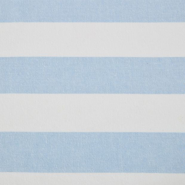 Anko Extra Large Blue Stripe Tablecloth