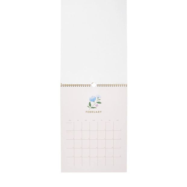 Anko 2027 Wall Flower Calendar