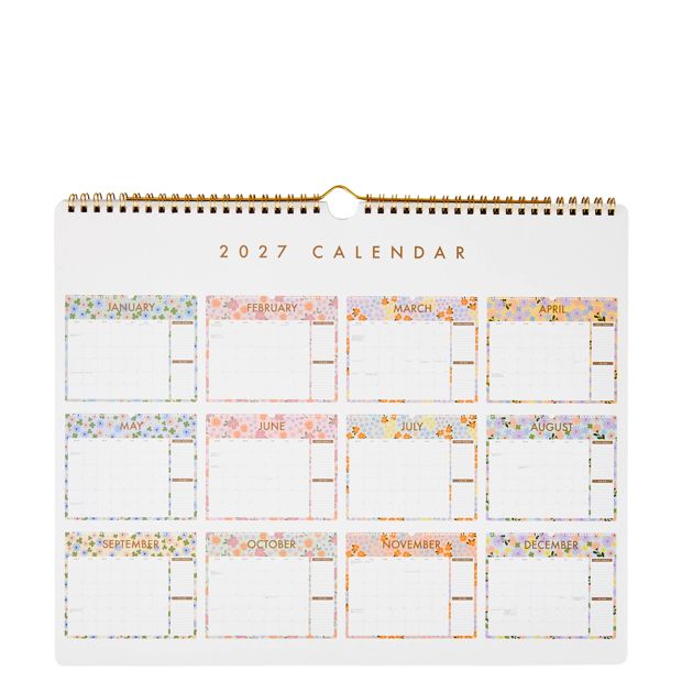 Anko 2027 Wall Flower Calendar