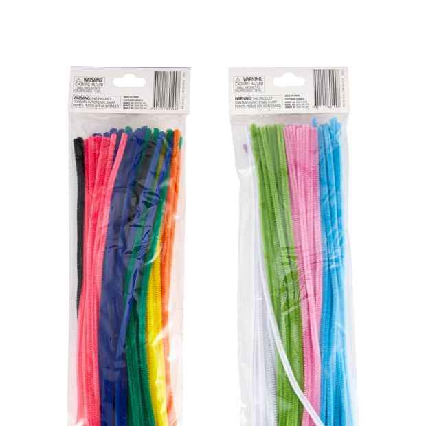 Anko 100 Piece Chenille Sticks - Assorted