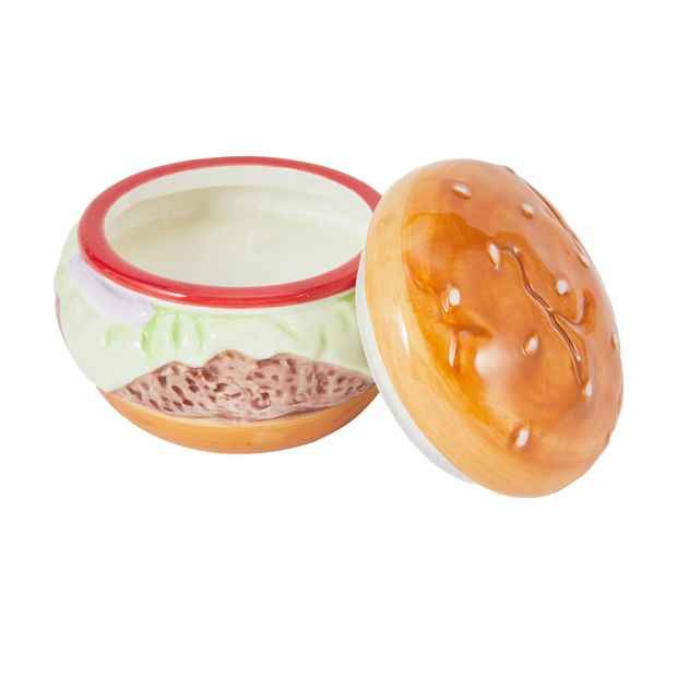 Anko Ceramic Burger Candle