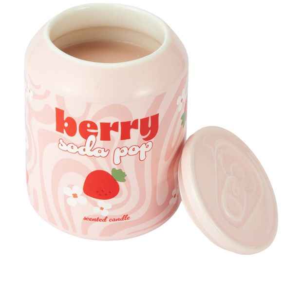Anko Berry Soda Pop Ceramic Candle