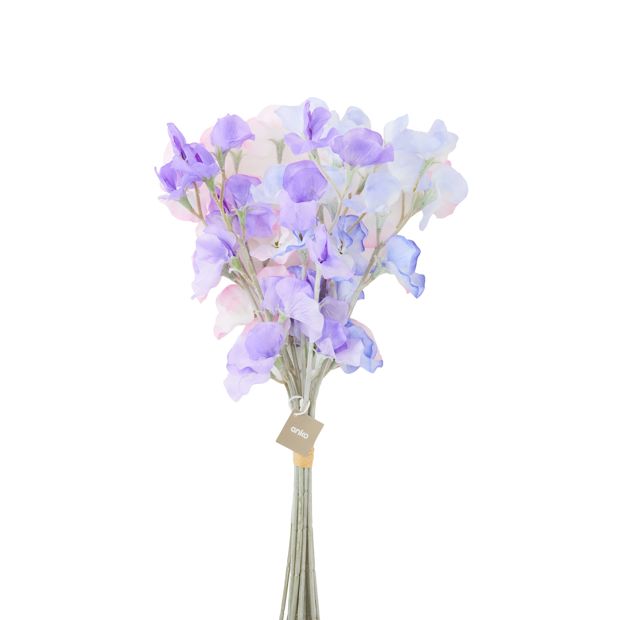 Anko Artificial Sweet Pea Pastel Bunch