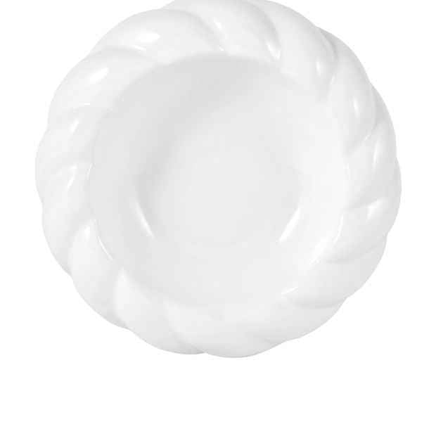 Anko White Twist Edge Decor Bowl