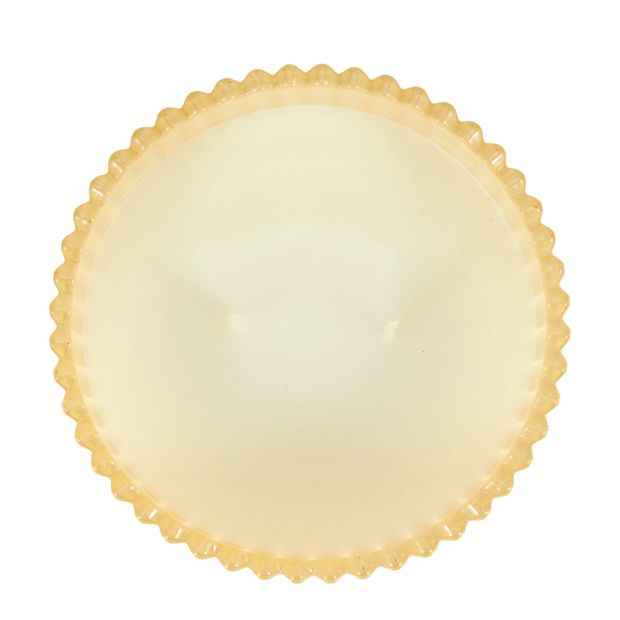 Anko Yellow Bow Lid Glass Candle
