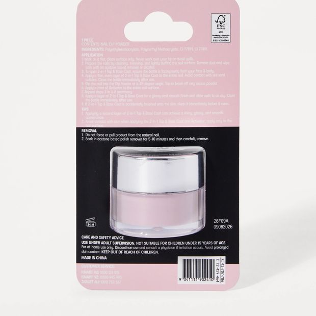 OXX Beauty Nail Dip Powder - Ballet Pink