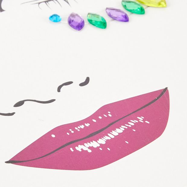 OXX Beauty 81 Pack Halloween Face Gems - Fairy Queen