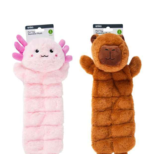 Anko Multi-Squeaker Plush - Assorted