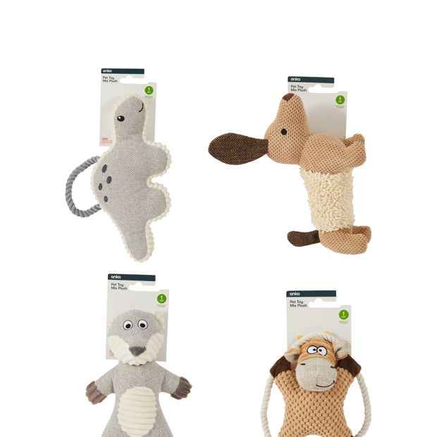 Anko Mixed Material Plush - Assorted