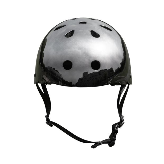Anko Black/Chrome Multi Sport Helmet
