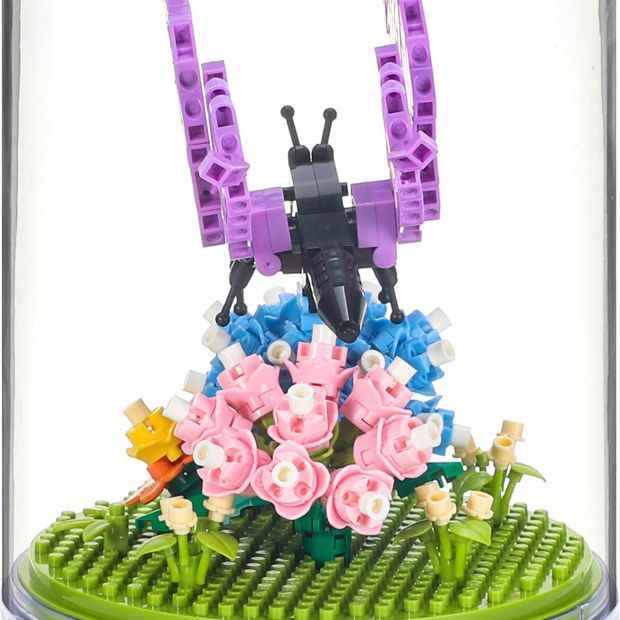 Mini Blocks Animals in Bottle - Assorted