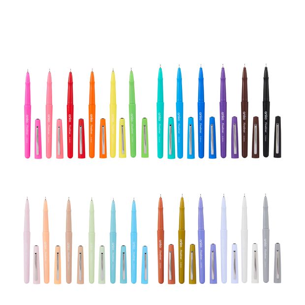Anko 24 Pack Colour Fine Line Pens