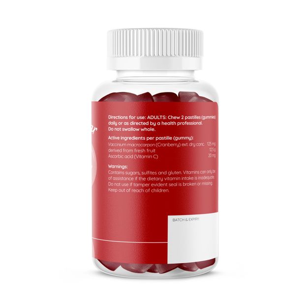 60 Pack Healthcarebear Cranberry Gummies