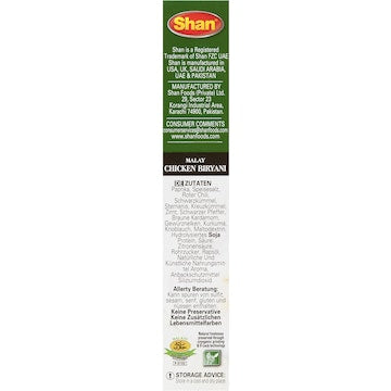 Shan Seasoning Mix Malay Chicken Biryani 60g