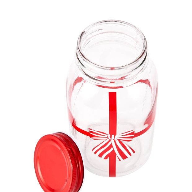 Anko 3 Pack 800ml Christmas Jars