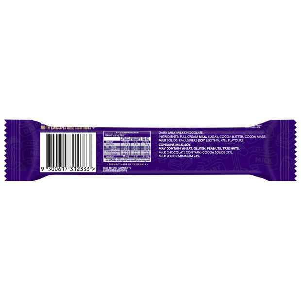 Cadbury Dairy Milk Milk Chocolate Bar 45g
