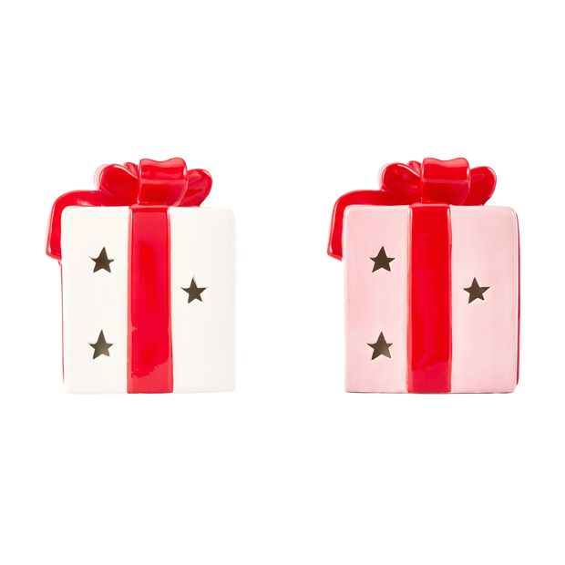 Anko Light Up Ceramic Present - Assorted