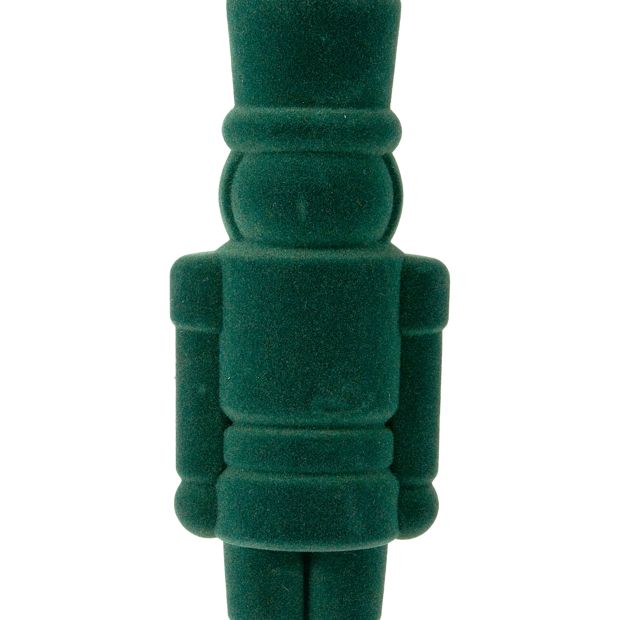Anko Flocked Nutcracker - Assorted