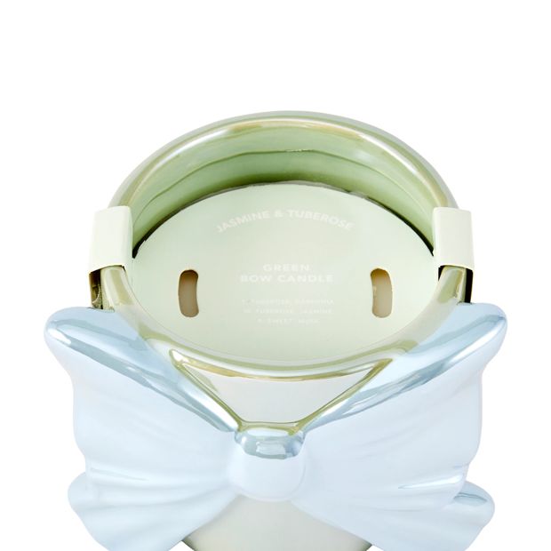 Anko Green Bow Candle