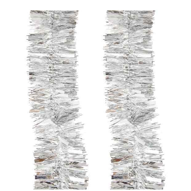 Anko 6m Silver Christmas Tinsel