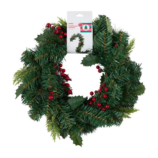 Anko 1.8m Traditional Garland
