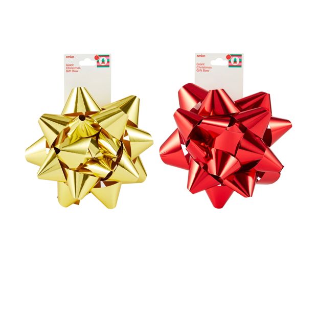 Anko Giant Christmas Gift Bow - Assorted