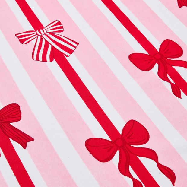 Anko Extra Large Bow Stripe Tablecloth