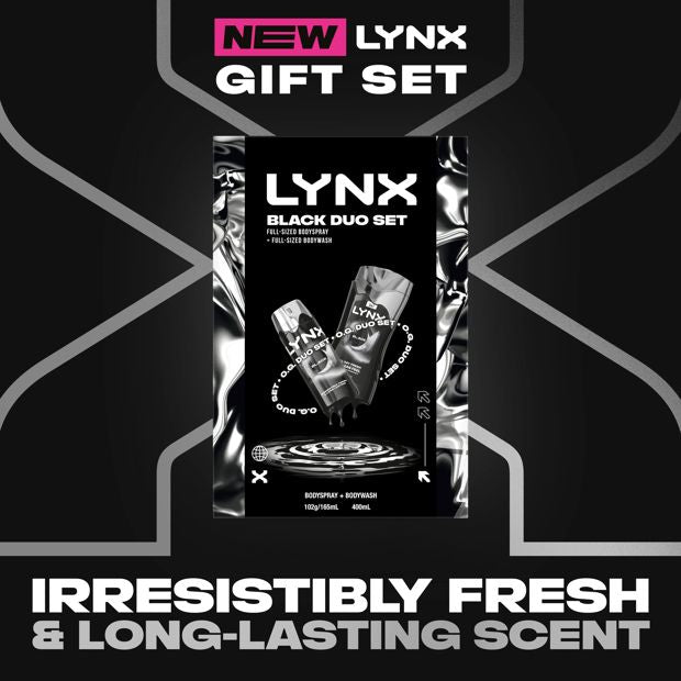LYNX Black Duo Gift Set
