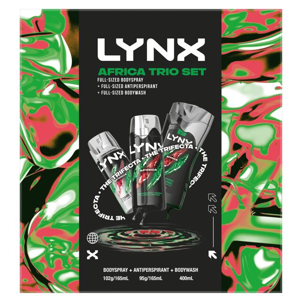 LYNX Africa Trio Gift Set