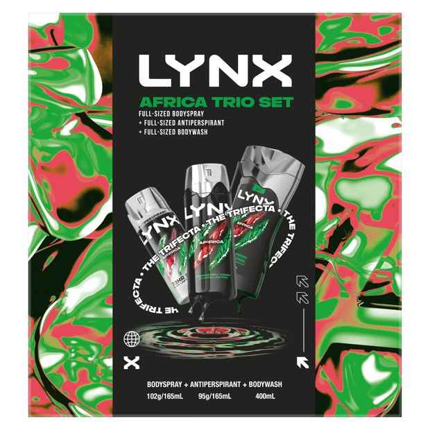 LYNX Africa Trio Gift Set