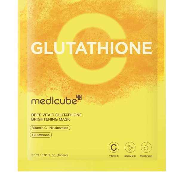 Medicube Deep Vita C Glutathione Brightening Mask 27ml