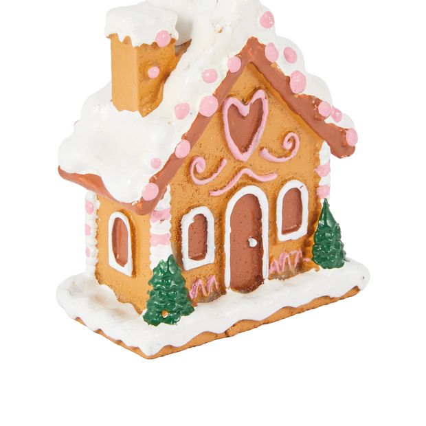Anko Christmas Craft Resin Miniatures - Gingerbread