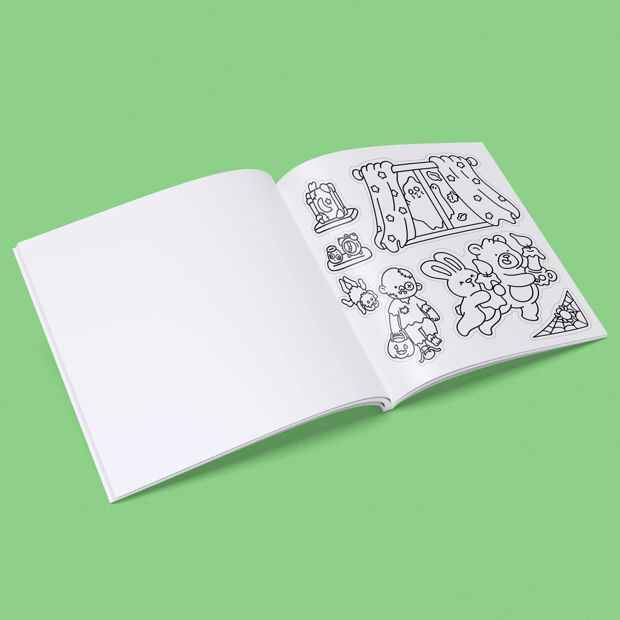Spooky Cute Stickers by Stacy Levina - Book