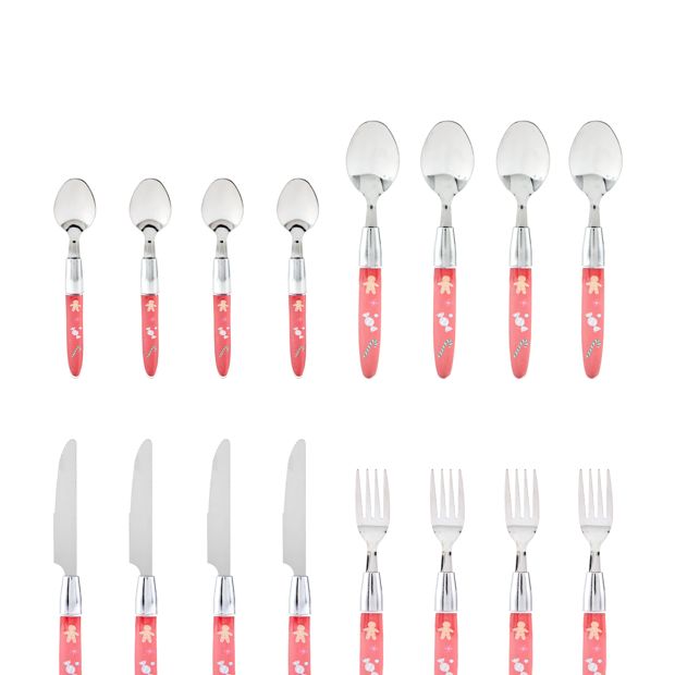 Anko 16 Piece Christmas Cutlery Set