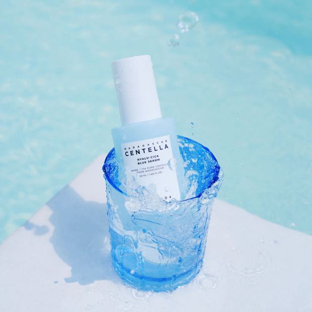 SKIN1004 Madagascar Centella Hyalu-Cica Blue Serum 50ml - Pure Centella