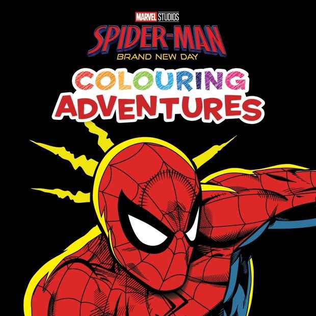 Marvel Studios Spider-Man Brand New Day: Colouring Adventures - Book