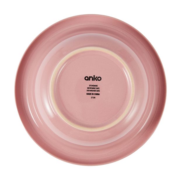 Anko Pink Bubble Serve Bowl