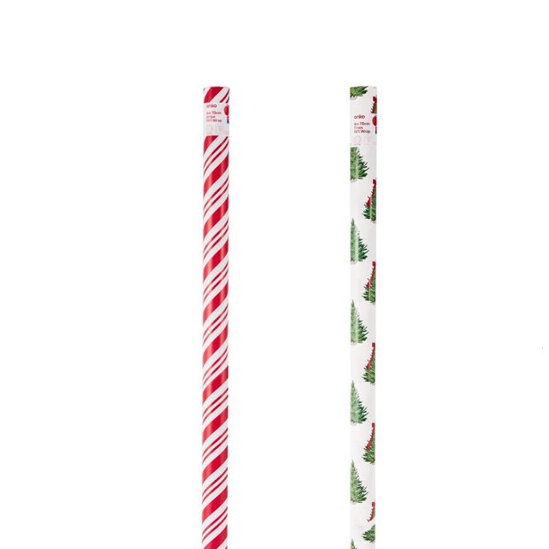 Anko 4m Gift Wrapping Paper - Assorted