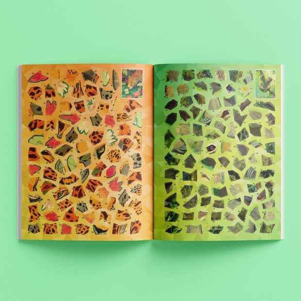 Art Maker Sticker Mosaics Tropical Jungle - Book