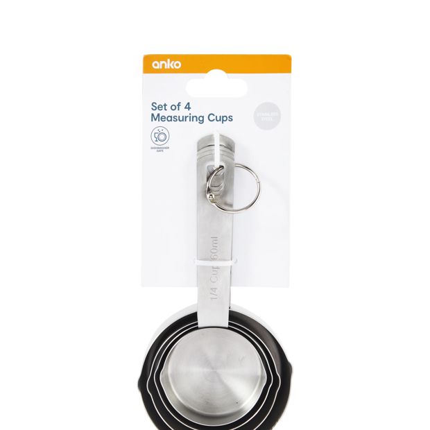 Anko Set of 4 Measuring Cups