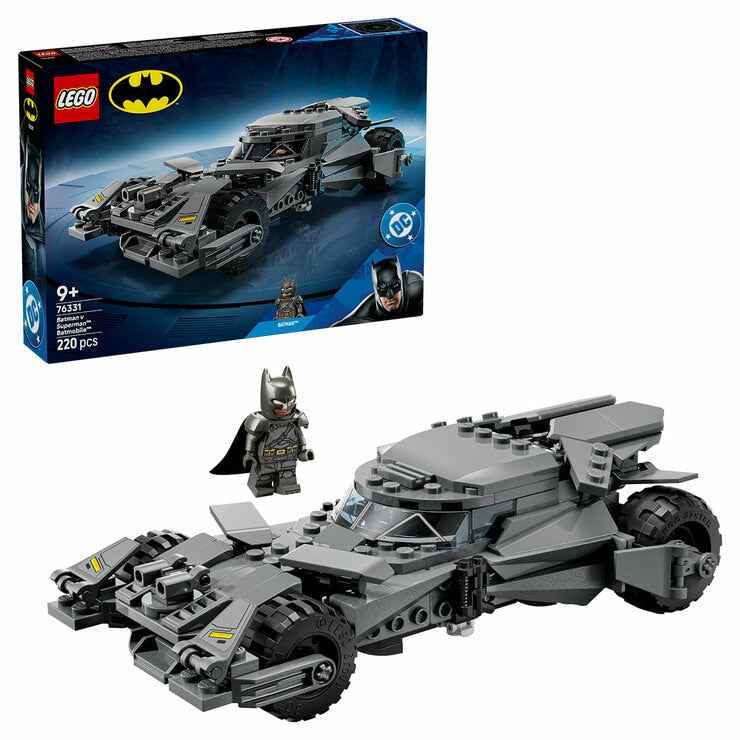 Superhero Car Building Set with Minifigure