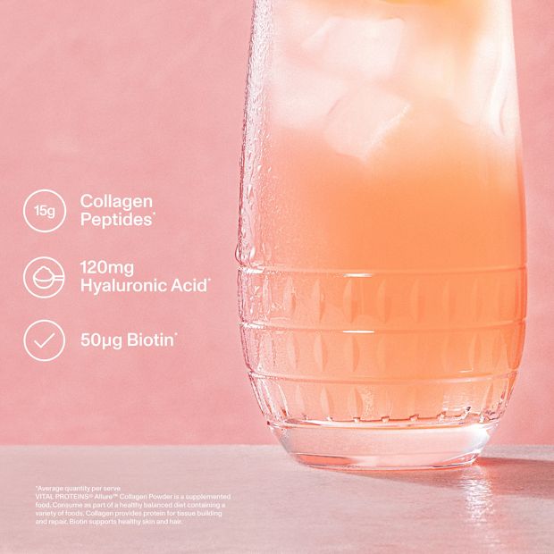 Vital Proteins Allure Collagen Powder 271g - Strawberry-Lemon Flavour