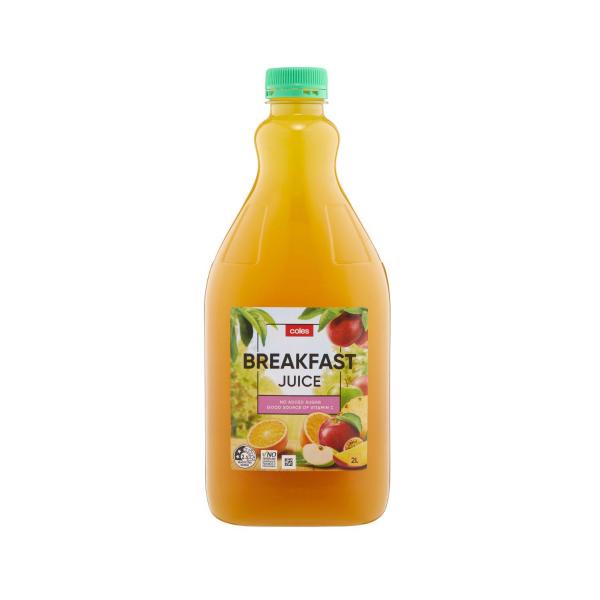 COLES JUICE:BREAKFAST:.:2 LITRE