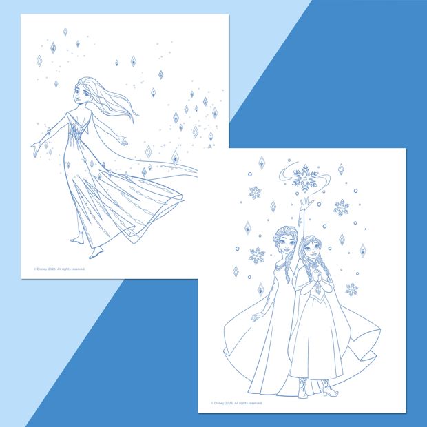 Colour-Me-Magnets Disney Frozen Colouring Book