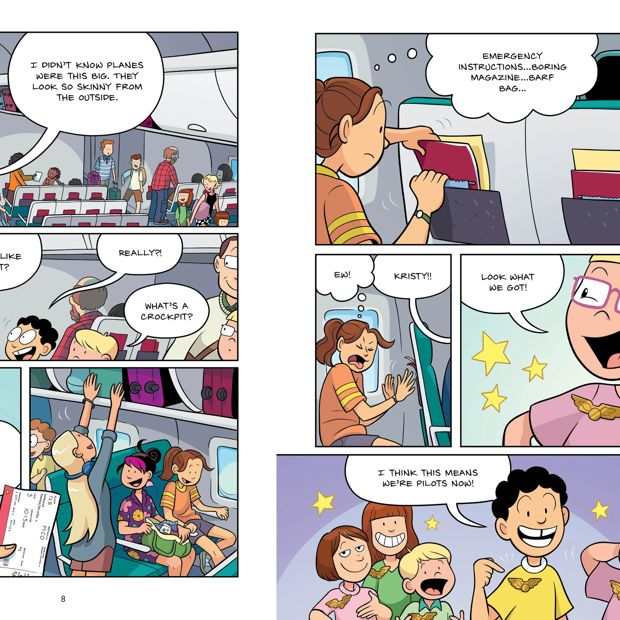 The Baby-Sitters Club Super Special: Baby-Sitters on Board! by Raina Telgemeier and Gale Galligan - Book