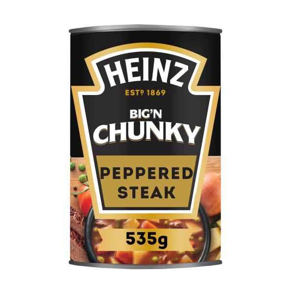 Big'N Chunky Peppered Steak Soup
