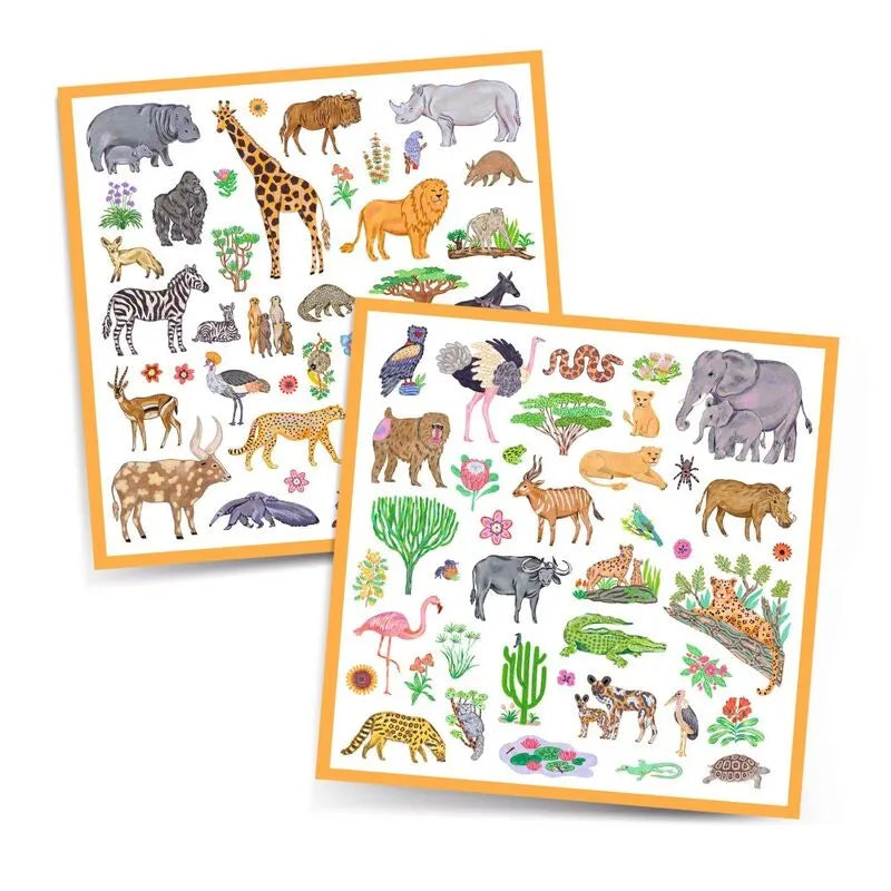 Stickers 160pcs Djeco Stationary Art and craft for kids Best Seller 3yrs+