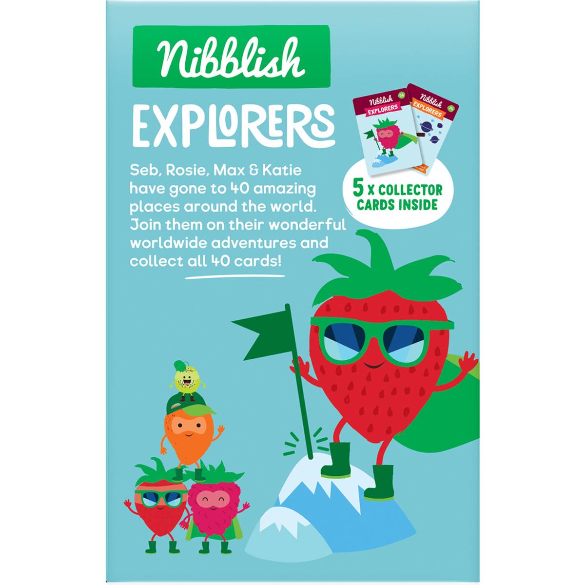 Nibblish Pure Fruit Swirls Strawberry 100g