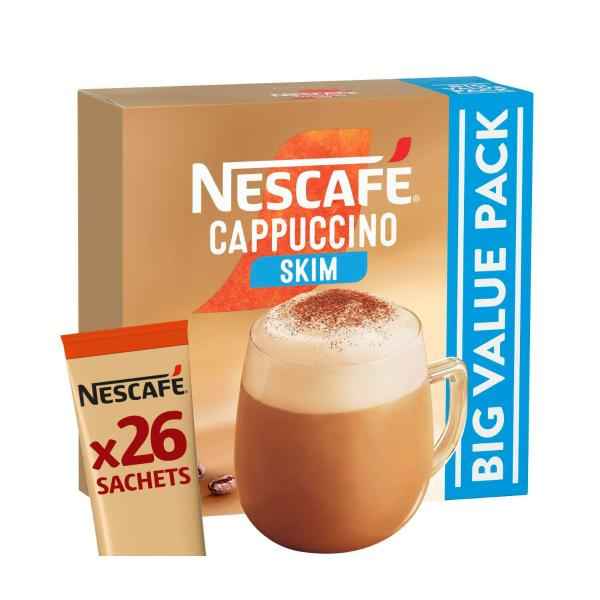 Cappuccino Skim Coffee Sachets